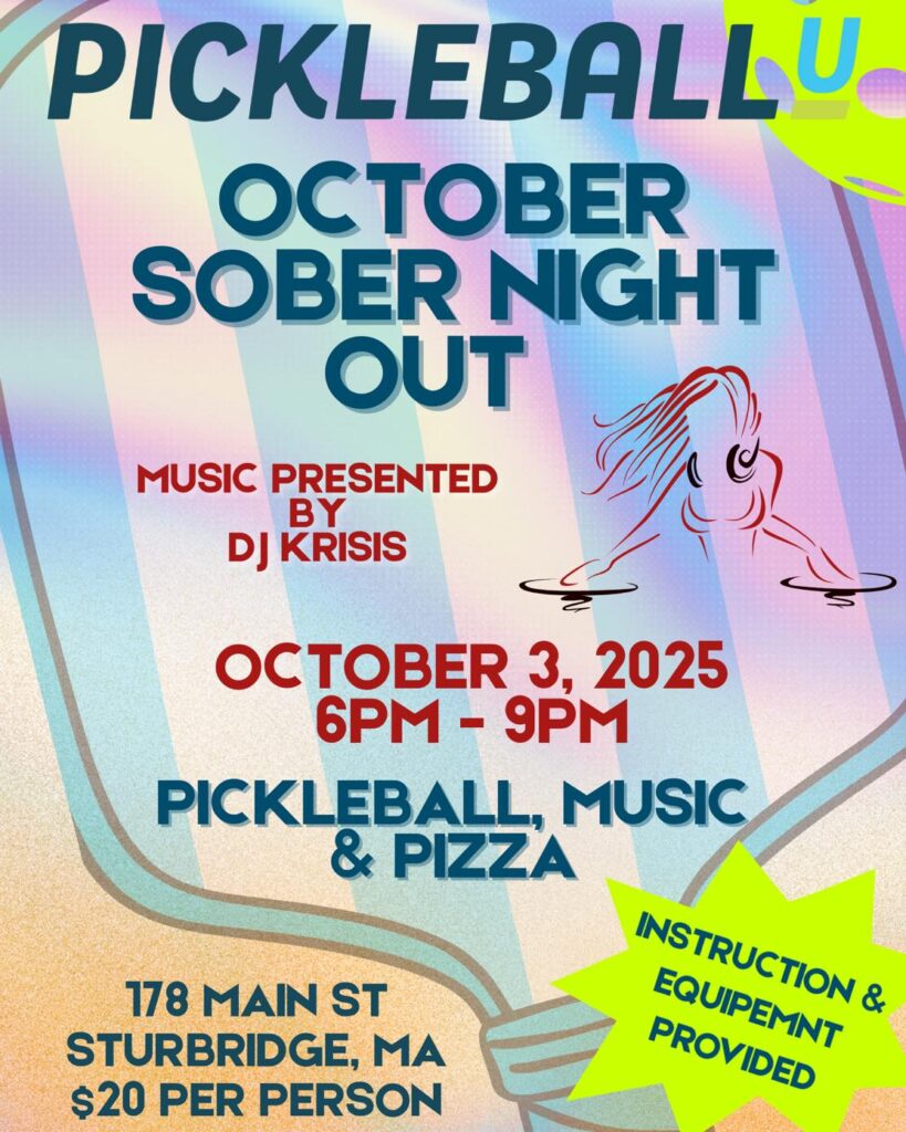 PickleballU October Sober Night Out