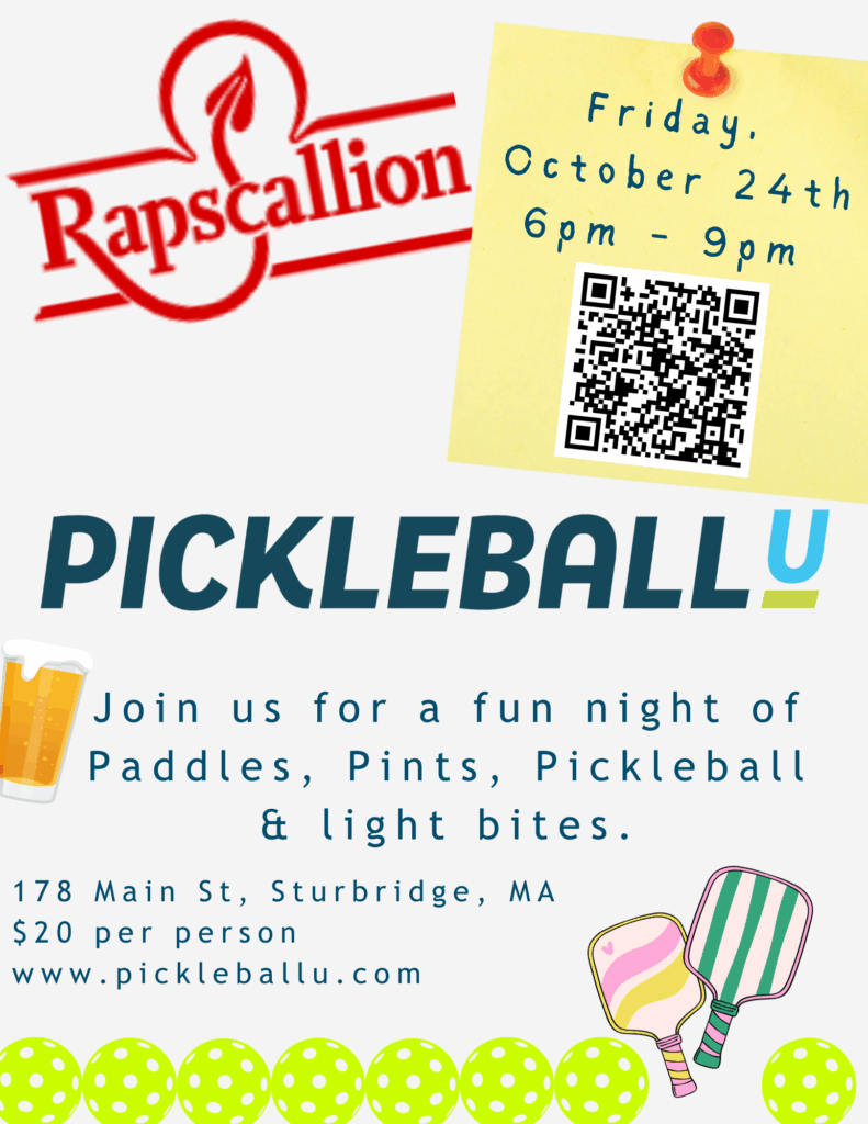 Paddles, Pints & Pickleball A Fun Night with Rapscallion Brewing PickleballU